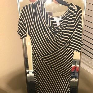 Maxi maternity dress